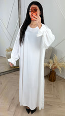 Ruffle Abaya Maxi