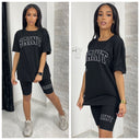 Saint Oversized Biker Set