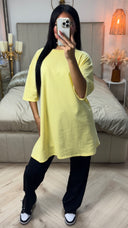 Terry Cotton Essential T-shirt Dress