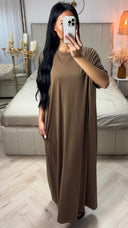 Abaya met Korte Mouwen – Viscoseblend