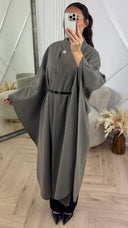 Luxe Cape Coat met TailleCeintuur