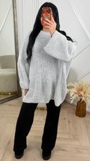 Oversized Gebreide Knit Trui
