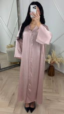 Satijnen Maxi Jurk met V-Hals