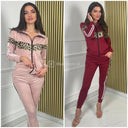 2pcs Zip Set Animal Print Stripes 185