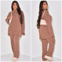 Knitwear Oversized Long Top Wide Leg And Sleeve Detail 23535