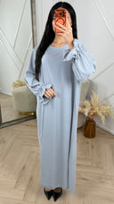 Ruffle Abaya Maxi