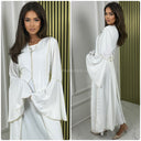 2-teiliges Set Kleid mit goldenen Nahtdetails