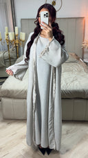 2pcs Set Kimono + Underdress Linneneffect