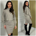 2-teiliges Trägerkleid + Pullover-Set 581