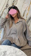 Oversized Crop Blouse