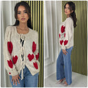 3 Ties Hearts Cardigan