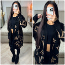 Famous V Glitter Dicker Cardigan 614