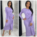 Wrapped Dress Long Musthave