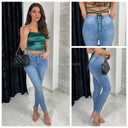 Hochwertige Stretch-Ripsjeans 77152