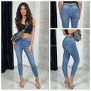 2023 Hochwertige Stretch-Clean-Jeans 77163