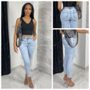 Hochwertige, saubere Stretch-Jeans 77188