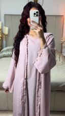 2pcs Set Kimono + Underdress Linneneffect