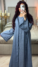 2pcs Set Kimono + Underdress Linneneffect