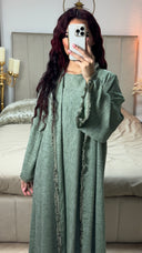 2pcs Set Kimono + Underdress Linneneffect