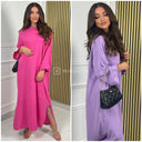 Trending Super Soft Cheesecloth Oversized Dress Splits