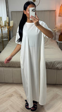 Abaya met Korte Mouwen – Viscoseblend