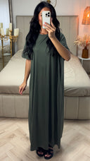 Abaya met Korte Mouwen – Viscoseblend