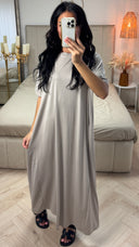 Abaya met Korte Mouwen – Viscoseblend