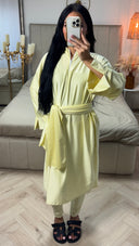 Burkini Set met Rits en Spleetmouwen – Inclusief Hijab