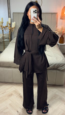 Burkini met Ritssluiting en Hijab – Splitmouwen Design