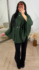 Butterfly Tie Belt Poncho 80CM