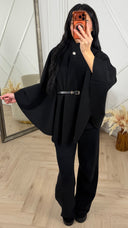 Butterfly Tie Belt Poncho 80CM