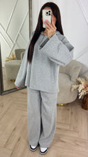 Comfy Fleece Two-Piece Set met Capuchon