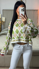 Crochet Katoenen Zomertrui met Open Motief