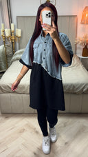 Denim Blouse Dress 12 Detail