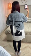 Denim Blouse Dress 12 Detail