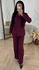 Elegante Blazer Two-Piece Set met Voering