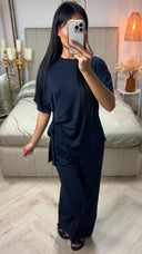 Essential Soft Touch Set Knot Tie Waist Detail