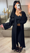 Luchtige Kimono met Strikceintuur