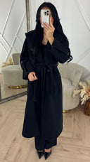 Luxe Rib Trenchcoat met Ceintuur