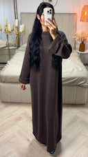 Maxi Sweater Dress met Rechte Pasvorm