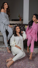 PRE ORDER Musthave Comfy 6-Button Gebreide Set WORDT 06-11 VERZONDEN