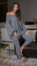 PRE ORDER Musthave Comfy 6-Button Gebreide Set WORDT 06-11 VERZONDEN