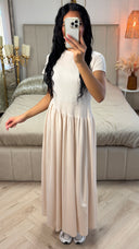 Combined T-shirt Skirt Dress