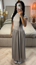 Combined T-shirt Skirt Dress