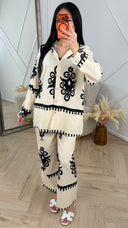 Ornament Print Tweedelige Set 1276