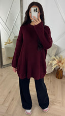 Oversized Chunky Knit Trui met Relaxed Fit