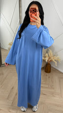 Oversized Maxi Jurk met Borstzak
