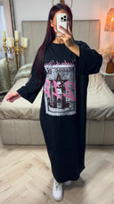 Maroc Oversized Terry Cotton Maxi Dress