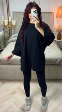 Oversized Terry Cotton T-Shirt