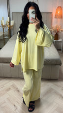 Oversized Top en Broek Set met Lange Mouwen